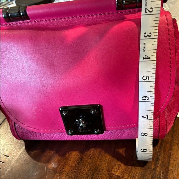 Coach. Suede purse - Picture 3 of 9